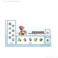 Pixel Art Ash & Sinnoh Starters Pokemon TCG Playmat Card Game Mat. 