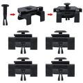 10pcs Car Front Bumper Retaining Clips Fender Retainer Fasteners for Toyota Chr Camry Corolla Prius Lexus Highlander Reiz.