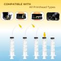 100ML Printer DTF Ink Cleaning Liquid Printhead Head Cleaning Solution Cleaner For Epson Inkjet Printers With Syringe Kit Tools. 