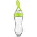Baby Feeding Bottle Rice Cereal Bottle Spoon Milk Bottle Baby Training Feeder Food Supplement Food Spoon Baby Bottles BPA Free. 
