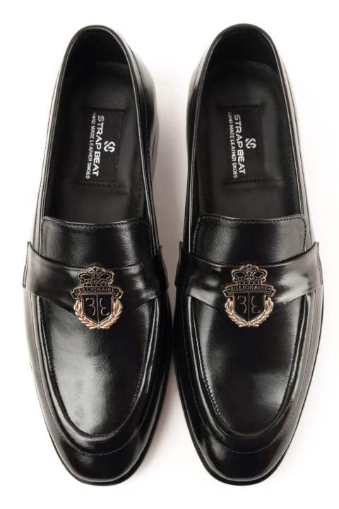 Billionaire Executive Black Leather Shoe