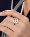stethoscope ring doctor ring nurse ring for girls and women. 