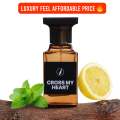 Cross My Heart Scents N Stories Premium Men's Perfume | Aromatic Lemon & Warm Spicy Scent. 