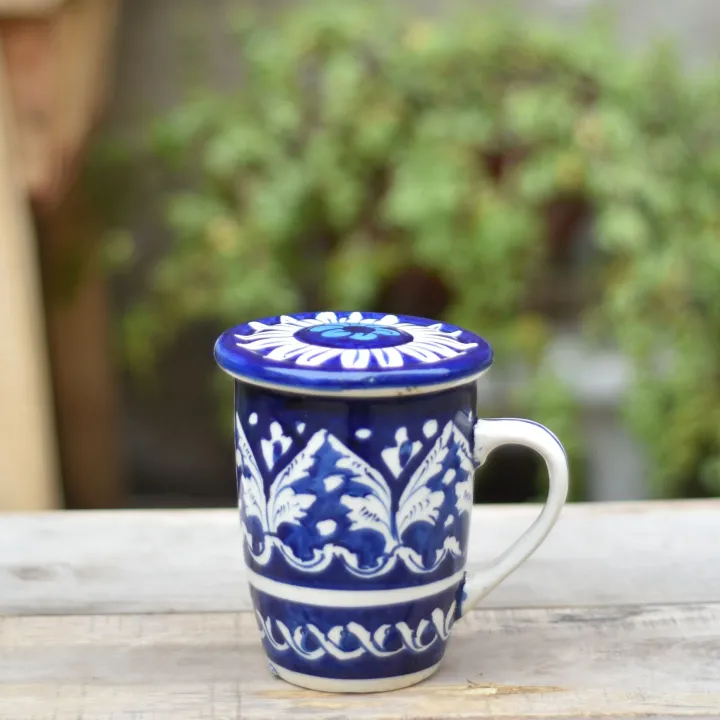Mug%7CMug%20with%20Lid%7CHandmade%20And%20Handpainted%7CMultani%20Blue%20Pottery%7CCoffee%20Mug%20-%20Image%202