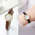 Women Watches Fashion Small Roma Dial Ladies Leather Band Quartz Watch Reloj Mujer Girls Clock .