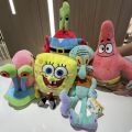25-30Cm Spongebob Patrick Star Kawaii Cartoon Animal Plush Toy Stuffed Doll Cartoon  toysSoft Kids Toys Birthday . 