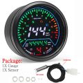Motorcycle Instrument Universal Speedometer Digital Dashboard Meters 0~12000R/Min Tachometer with Gear Fuel Level Voltage Meter. 
