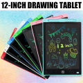 12 inch Tablets Electronic Handwriting Pad Writing Board Drawing Tablet LCD Screen Writing Tablet Digital Graphic Toys for child. 