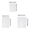 5/10pcs PE Dustproof Clear Storage Bags Large Capacity Moving Bags For Clothes Packing Luggage Bike Blanket Plush Toys-3 Size.