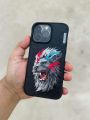 Nimmy friends original 3d embroidery case in genuine leather beast series case for apple iPhone 14 pro max Casemart pakistan. 