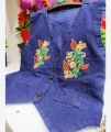 Beautiful Embroidery Work Short Koti For girls. 