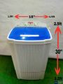 Deep Drum Washing Machine With Low Area Covered ( Best For Small & Medium Family). 