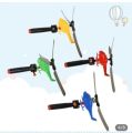 3 Peace Helicopter Toys Draw Rope Pull Line Helicopter Toys Take-off Toy with Handle Cable Drawstring Helicopter Toy Pull Line Fun Kids Outdoor Toy. 
