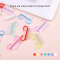 1/21/50Pcs Plastic Nail Brushes Mix Color Nail Hand Scrubbing Cleaning Brush Dust Cleaner Nail Art Manicure Soft Remover Tools. 