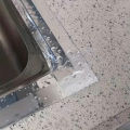 Waterproof Sink Sticker for Anti-Mold Countertops, Heat Insulation Aluminum Foil Tape for Kitchen and Bathroom Accessories. 