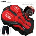 X-TIGER Cycling Shorts Men Gel Pad Bicycle Clothes MTB Road Bike Pants Anti-slip Leg Grips Bike Shorts Summer Outfit Clothes. 