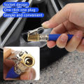 Tire Inflator Hose Tyre Hose Portable Air Compressor Pipe Air Hose for Car Motorbike Accessories.