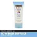 Neutrogena Ultra Sheer Dry Touch Sunblock SPF 50+ 88gm. 
