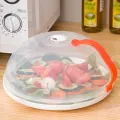 Large Microwave Splatter Cover BPA Free Microwave Oven Plate Food Cover Guard Lid with Adjustable Steam Vents Dishwasher Safe. 
