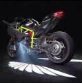 Wings Light For Bike High Quality Bike Accessories Angel Wings LED Light For Bikes, Led Floor Display Lights Auto Decoration High Quality Bike Accessories. 