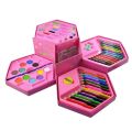 Big Colors Box Color Pencil, Crayons, Water Colour, Sketch Pens Set 46 Pcs In One Box. 