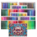 Brutfuner 48/72/120/150/160/180Colors Pencils Professional Oil Wood Soft Watercolor Pencil For School Draw Sketch Art Supplies. 