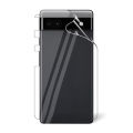 Google Pixel 6A Hydrogel Screen Protector Soft Film Jelly Cover for Back & Display, Flexible Scratch-Resistant Shield. 