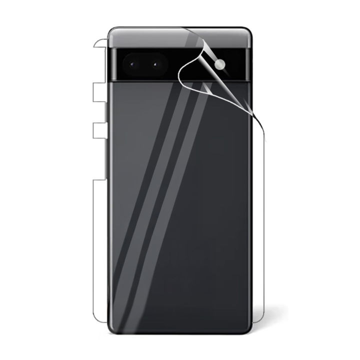 Google%20Pixel%206A%20Hydrogel%20Screen%20Protector%20Soft%20Film%20Jelly%20Cover%20for%20Back%20&%20Display,%20Flexible%20Scratch-Resistant%20Shield%20-%20Image%202