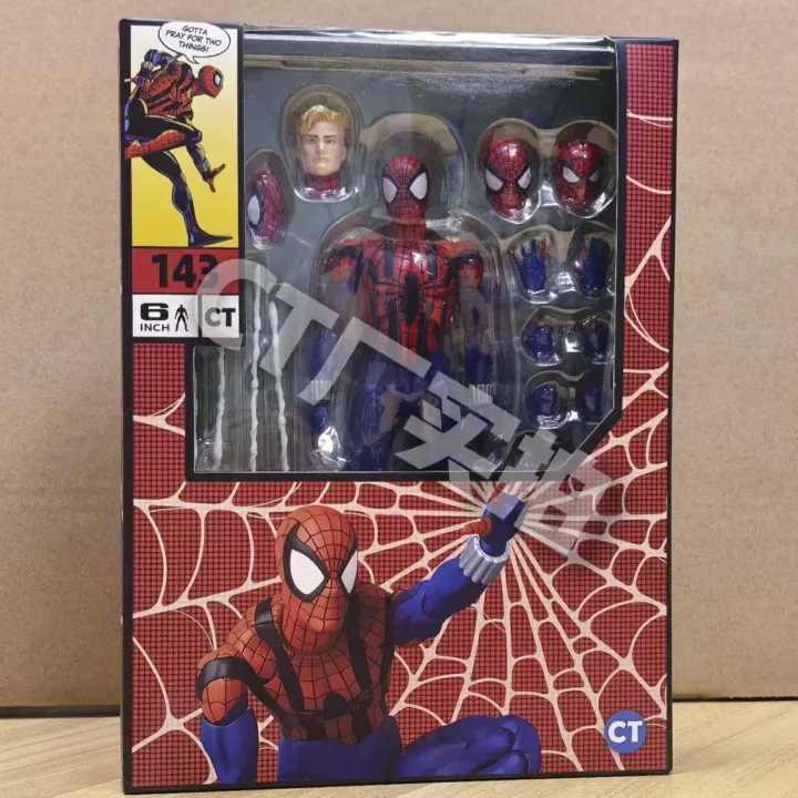 In%20Stock%20Ct%20Toys%20Spiderman%20Mafex%20143%20Ben%20Reilly%20Comic%20Ver%20The%20Amazing%20Spider-Man%20001%20Anime%20Action%20Figure%20Figurine%20Toy%20Model%20%20-%20Image%202
