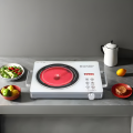 Silver Crest Electric Ceramic Infrared Cooker 3500W – Touch Panel & Knob Control – Stainless Steel Body Glass Top – All Cookware Compatible – Induction Hot Plate – Electric Stove for Kitchen Cooking – Fast Heating – 1 Year Warranty. 
