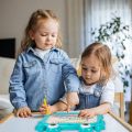 Magnetic Drawing Board for Kids Large Doodle Board with Magnet Beads and Pen Cute Crab Montessori Toys Gift. 
