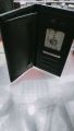 men leather violet &purse for rupees business card. 