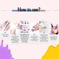 3/6/12 Sheets Leopard Nail Art Stickers Set – Self-Adhesive Animal Nail Decals for DIY Manicure, Cheetah Paw Nail Decorations. 