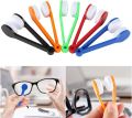 Mini Sun Glasses Eyeglass Microfiber Spectacles Cleaner Soft Brush Cleaning Tool Glasses Eyeglasses Cleaner Cleaning Clip. 