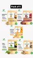 pack of 5 each 100 gram rice powder  , Neem powder  , orange peel powder  , multani mitti powder , rose powder. 
