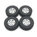 MN 1/12 MN82 LC79 MN78 WPL C14 C24 1/16 Naughty Dragon Remote Control Car Accessories Metal Upgrade Wheels and Tires. 