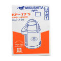 Misushita กระติกน้ำร้อนไฟฟ้า รุ่น KP-17S ขนาด 1.7 ลิตร มีเบอร์ 5 คุณภาพส่งออก. 