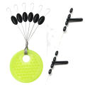 Resistance Space Beans 60pcs 10 Group Stopper Not To Hurt The Line Vertical Beans Carp Fishing Tackle Accessories. 