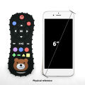 Novelty Silicone Simulation TV Remote Control Shape Soothing Toy Baby F.