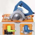 Circular Saw Base Plate Woodworking Cutting Machine Base Plate Backing Positioning Board Circular Saw Rail Tool. 