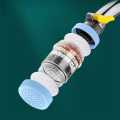 Removable Faucet Filter Six-layer Household Univer-sal Anti-splash Shower Water Saving Kitchen Tap Shower Nozzle Filter Carbon Water Faucet Filter. 