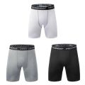 2025 New Men's Sports Leggings, Fitness Elastic Compression Leggings, Quick Drying Shorts, Running Training Elastic Shorts. 