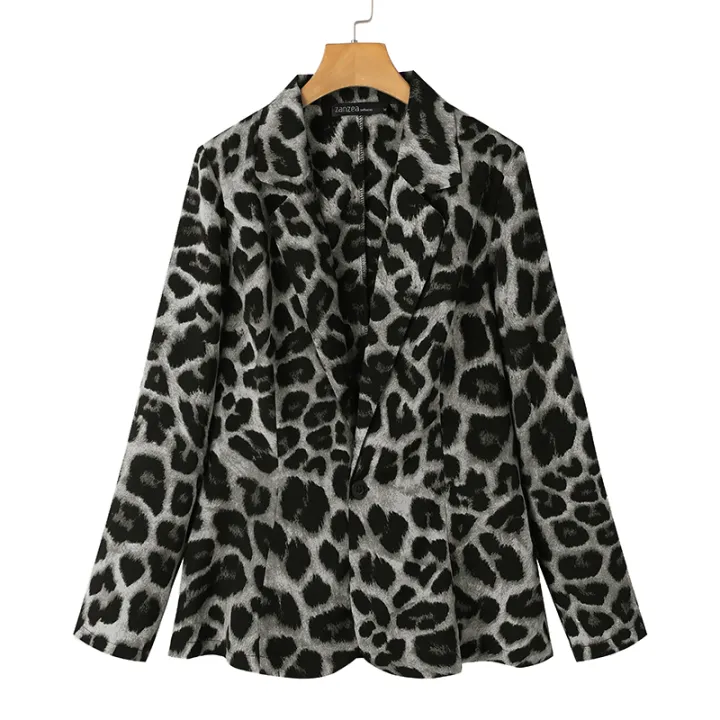 ZANZEA%20Leopard%20Print%20Lightweight%20Blazer%20for%20Women%20Autumn%20Notched%20Lapel%20Long%20Sleeve%20with%20Shoulder%20Pad%20Woman%20Commute%20Outerwear%20-%20Image%207
