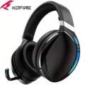 KOFIRE BG-06 Wireless Gaming Headset for PS4 PS5 PC, 30H Playtime, Low Latency, Noise Cancelling Over Ear Bluetooth Gaming Headphones with Dual Mic, 3D Surround Sound, RGB Lighting. 