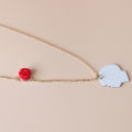 Rock Band My Chemical Romance Cosplay Necklace Music Band MCR Three Cheers Rose Unisex Choker Pendant Jewelry Accessories Props. 