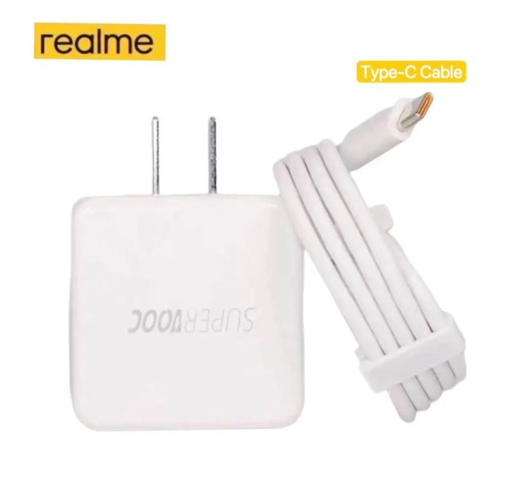 Realme 20 watt vooc Flash charger Type C Fast Charging Cable