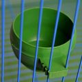 3Pcs/Set Green Plastic Parrot Mini Food Water Bowl Feeder Plastic Birds Pigeons Cage Sand Cup Feeding Tool Accessory. 