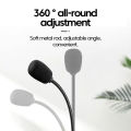 Elough Desktop Microphone Computer Desktop Microphone Gaming E-sports Conference Recording Noise Reduction USB/3.5mm Microphone. 