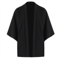 Black Samurai Clothing Japanese Style Cosplay Kimonos Shirt Traditional Haori for Women Men Harajuku Fashion Cardigan Yukata.