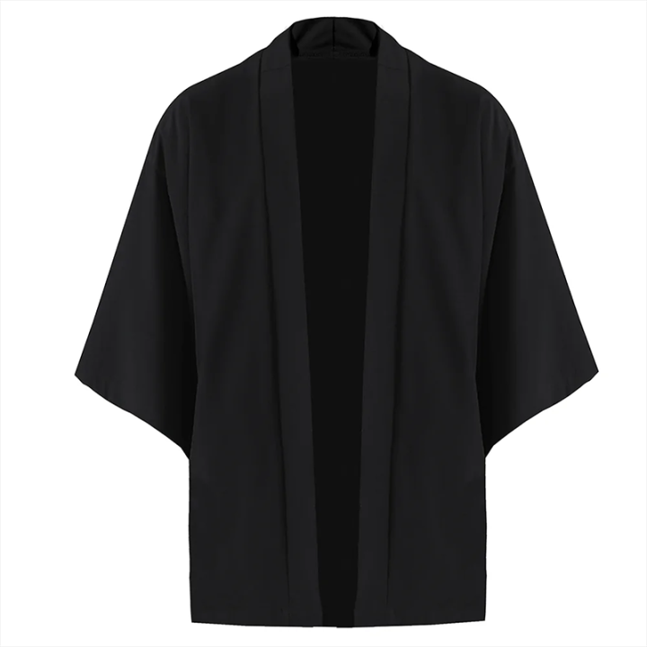 Black%20Samurai%20Clothing%20Japanese%20Style%20Cosplay%20Kimonos%20Shirt%20Traditional%20Haori%20for%20Women%20Men%20Harajuku%20Fashion%20Cardigan%20Yukata%20-%20Image%204